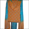 Mustard Yellow Cotton Dress Material - DRC-1 - Click here to View more details about this Product